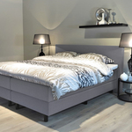 Boxspringcombinatie M-Ray, Valencia Deluxe, Grijs